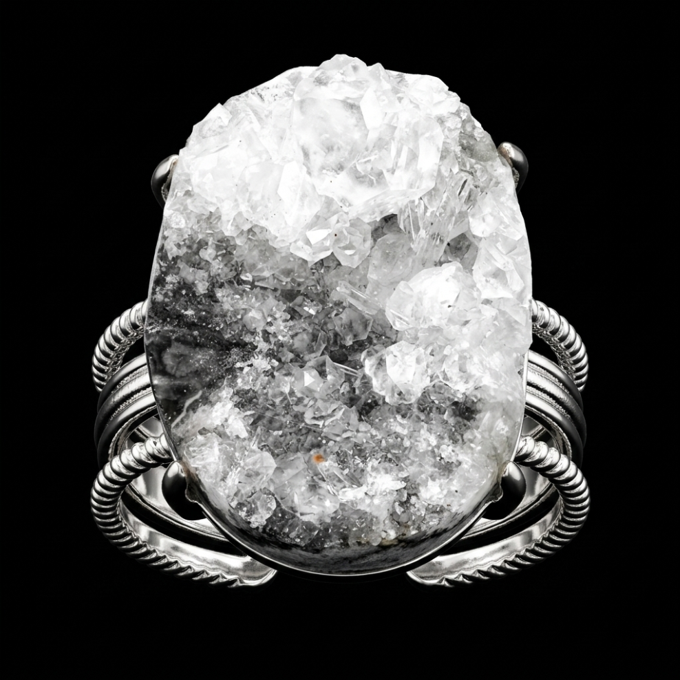 Natural Stone Ring — No. 001