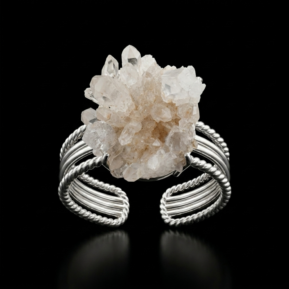 Natural Stone Ring — No. 010