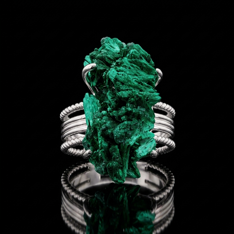 Natural Stone Ring — No. 006