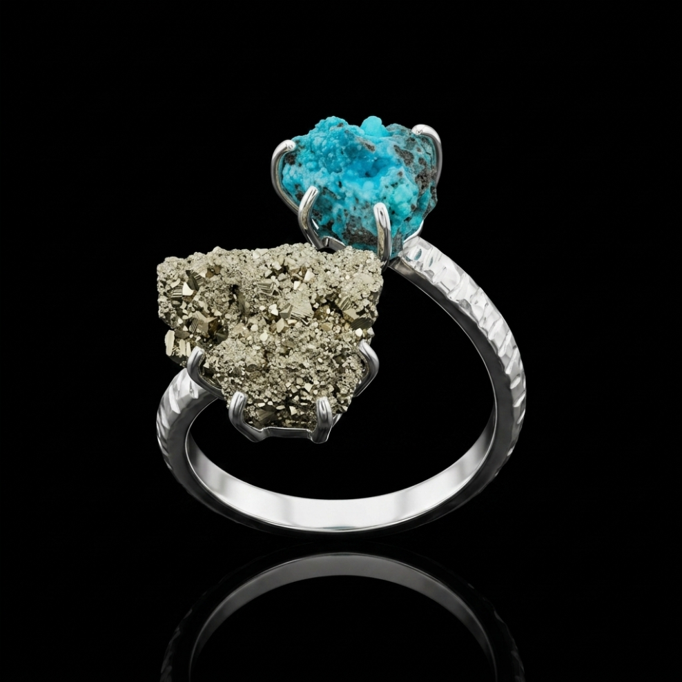 Natural Stone Ring — No. 007