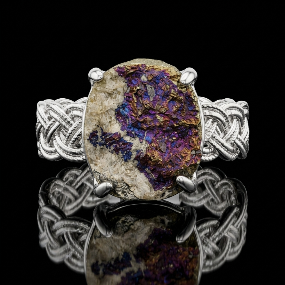 Natural Stone Ring — No. 011