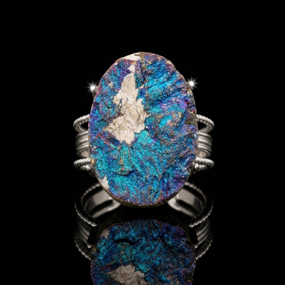 Natural Stone Ring — No. 014