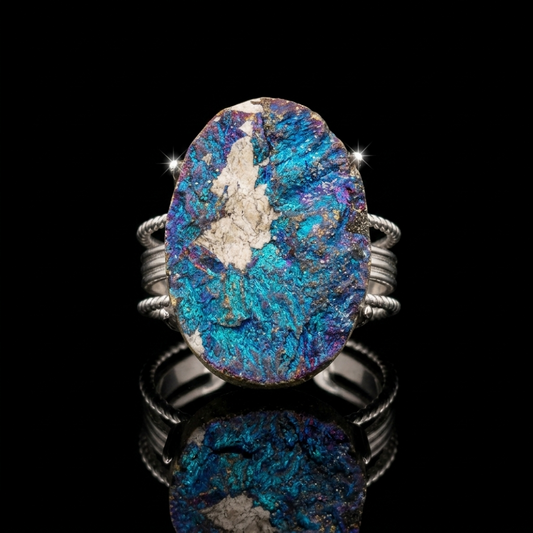 Natural Stone Ring — No. 014