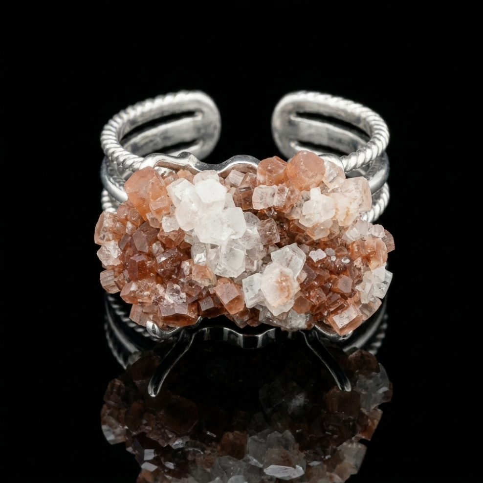 Natural Stone Ring — No. 016