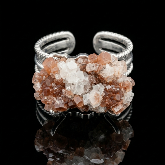 Natural Stone Ring — No. 016