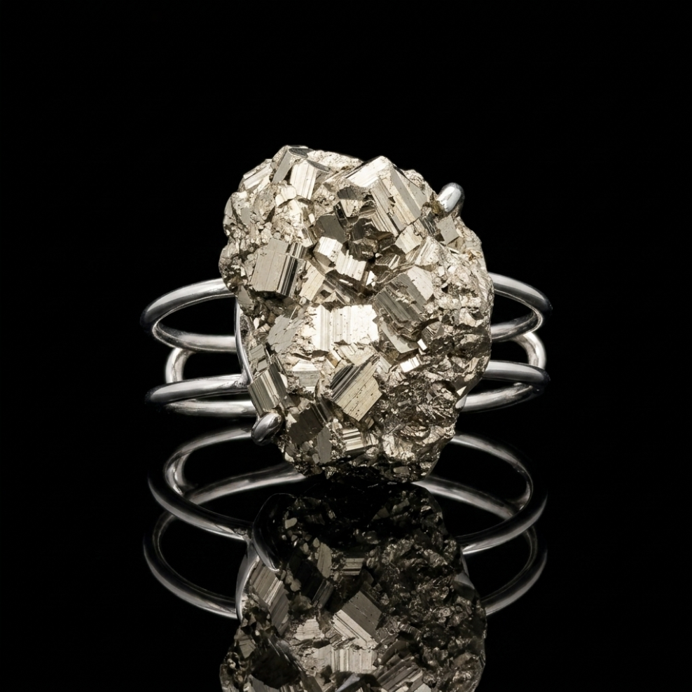 Natural Stone Ring — No. 018