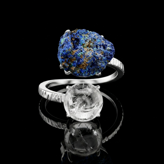 Natural Stone Ring — No. 019
