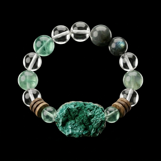 Green Anchor Bracelet — No. 002