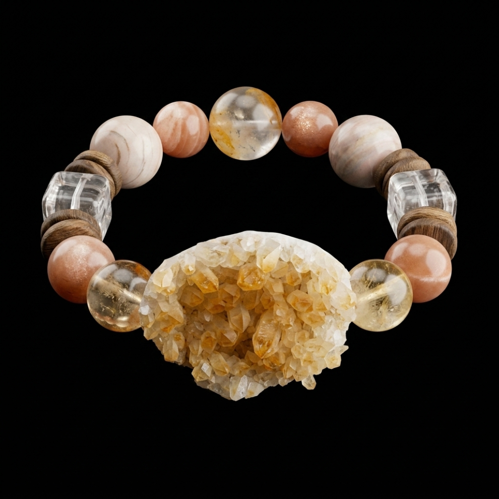 Natural Stone Bracelet — No. 010