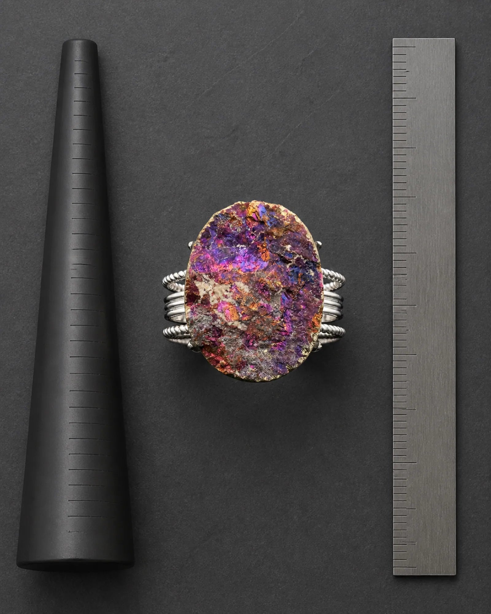 Night Prism Ring — JR01-002 — full structure and scale record