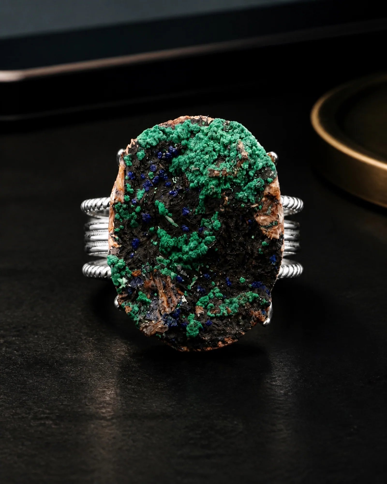 Green Signal Ring — No. 003