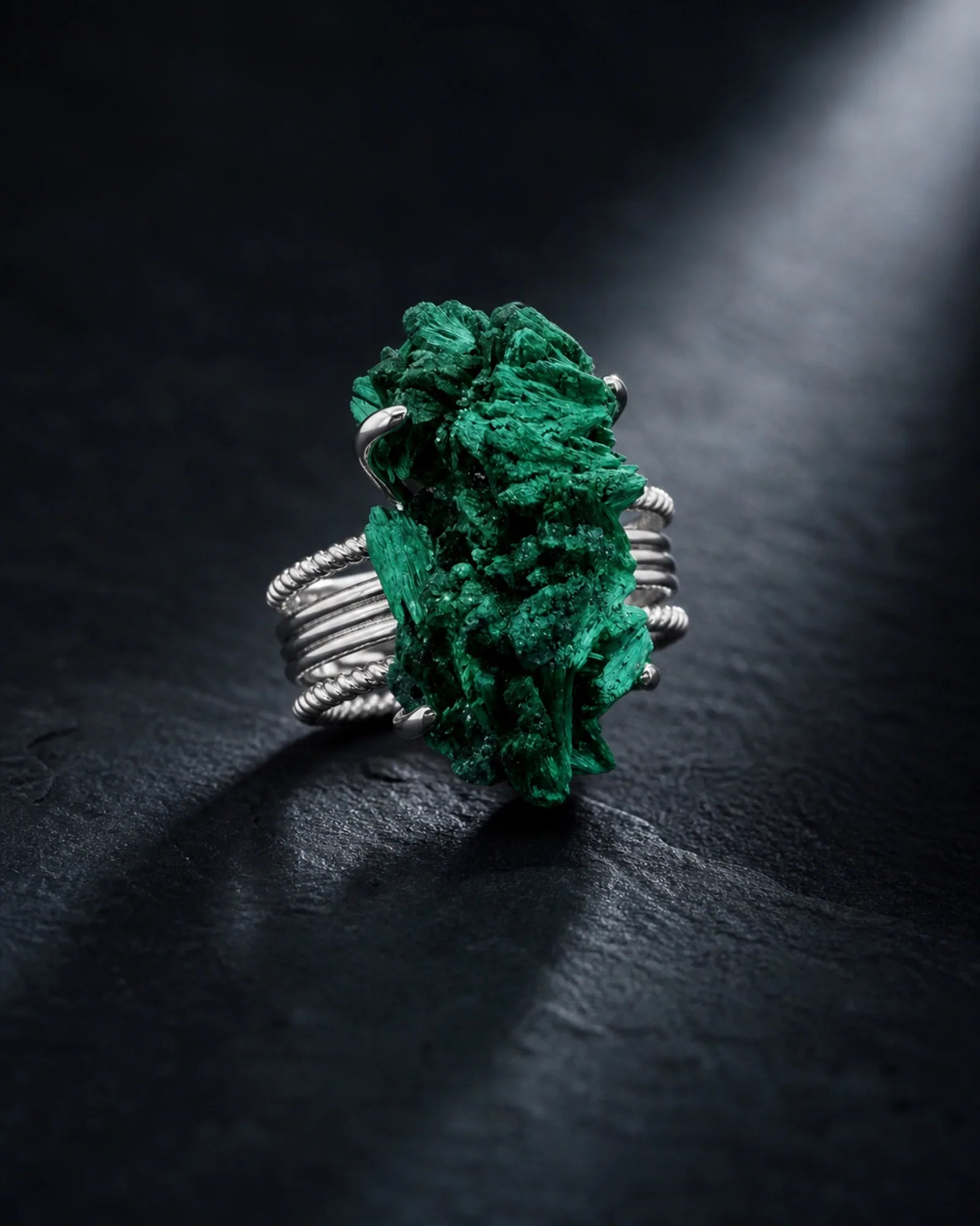 Verdant Spine Ring — Orelumia product image