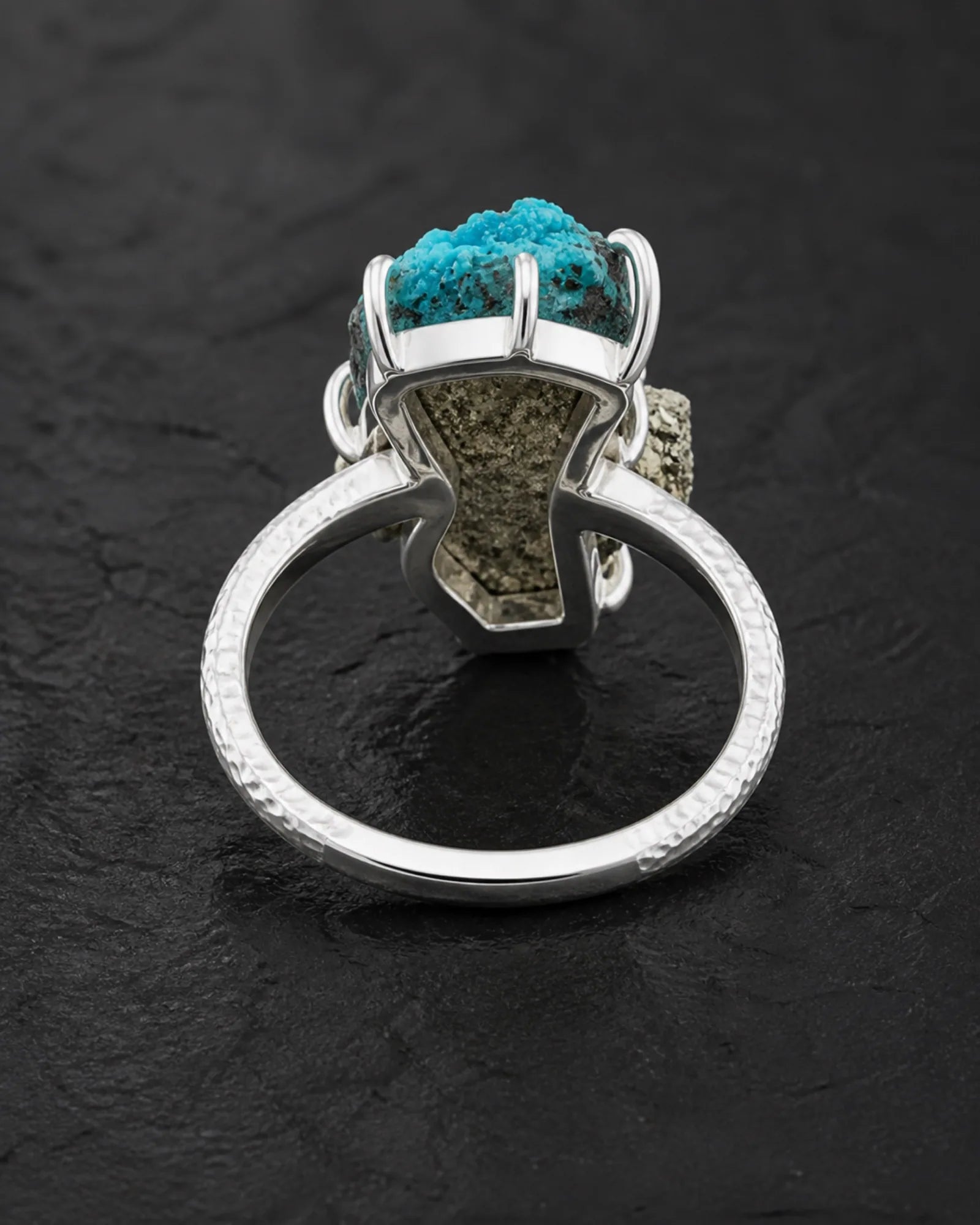 Crossroads Ring — JR01-007 — side and back construction view
