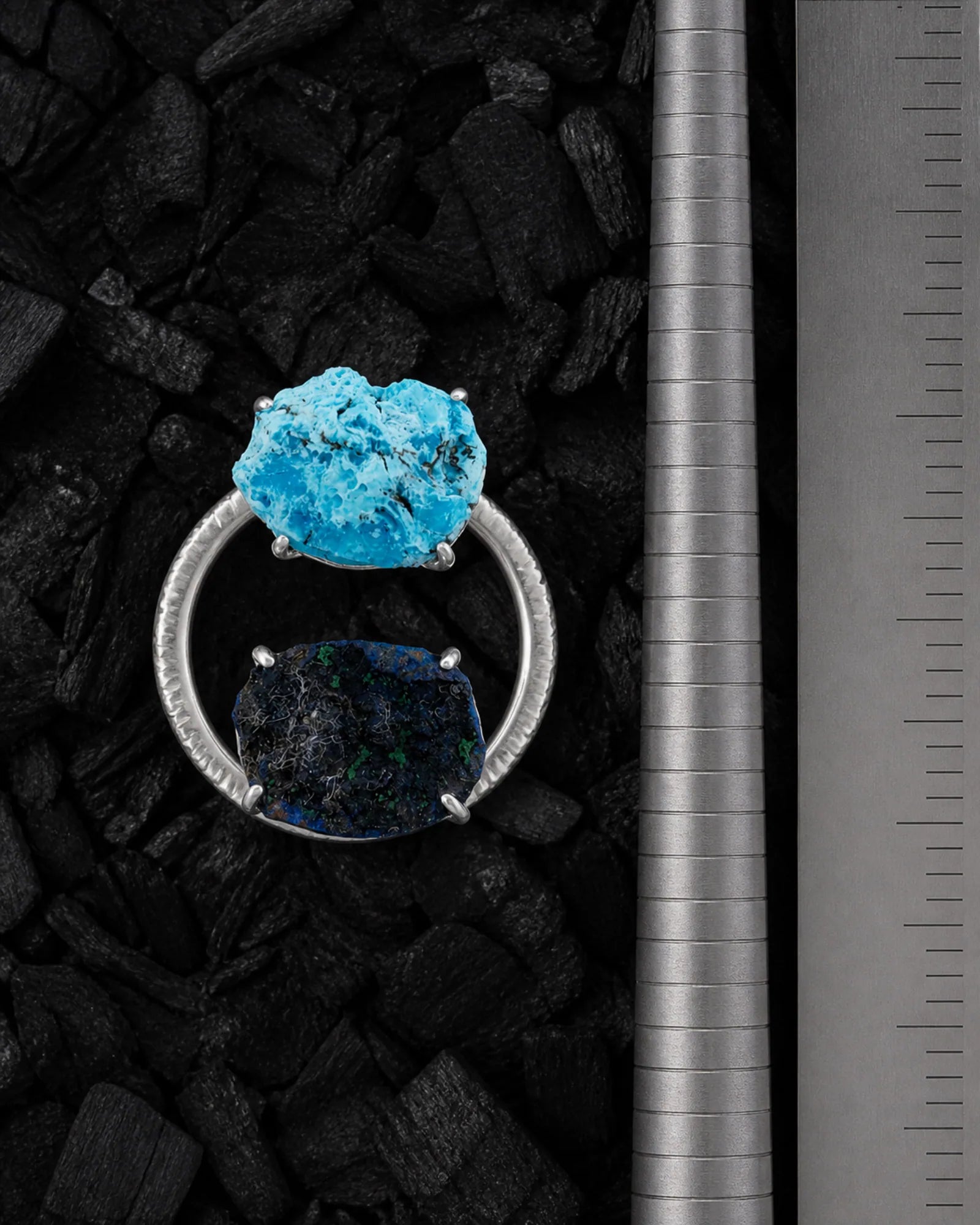 Blue Shadow Ring — JR01-009 — full structure and scale record