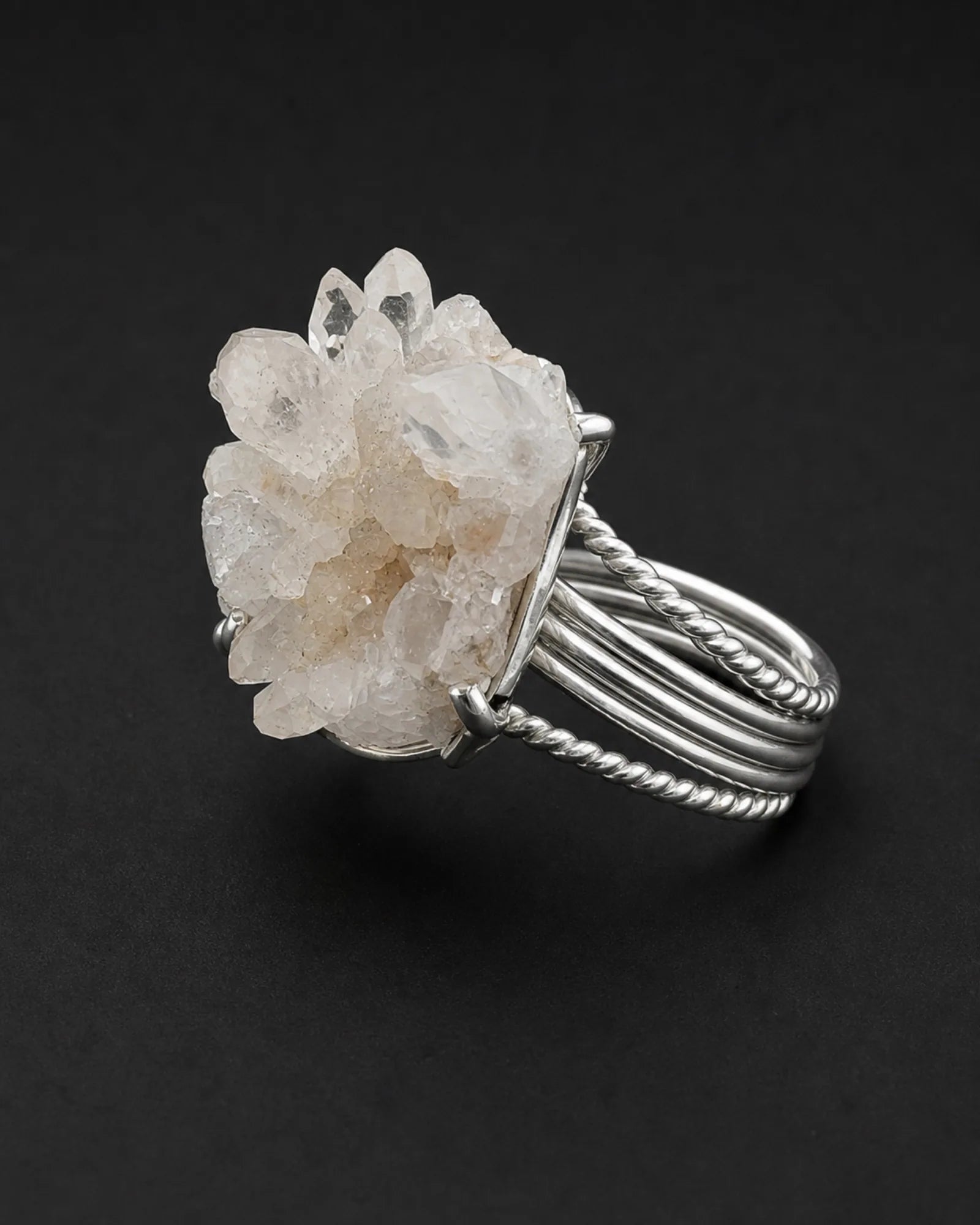 First Light Ring — JR01-010 — three-quarter construction view