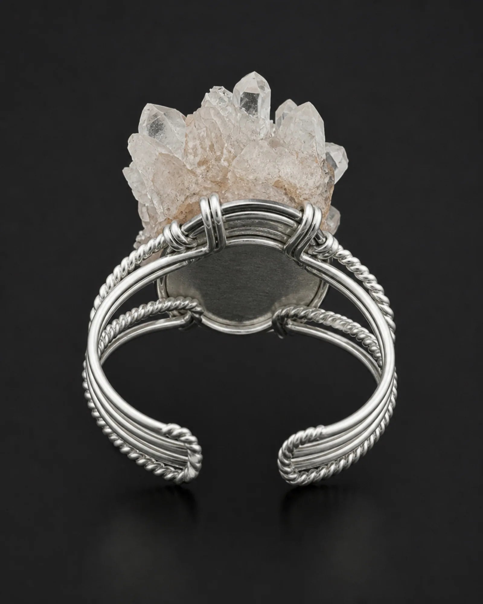 First Light Ring — JR01-010 — side and back construction view