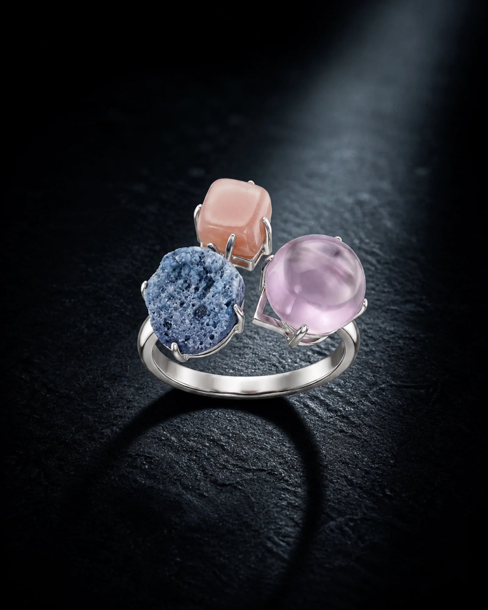 Three Quiet Colors Ring — Orelumia product image