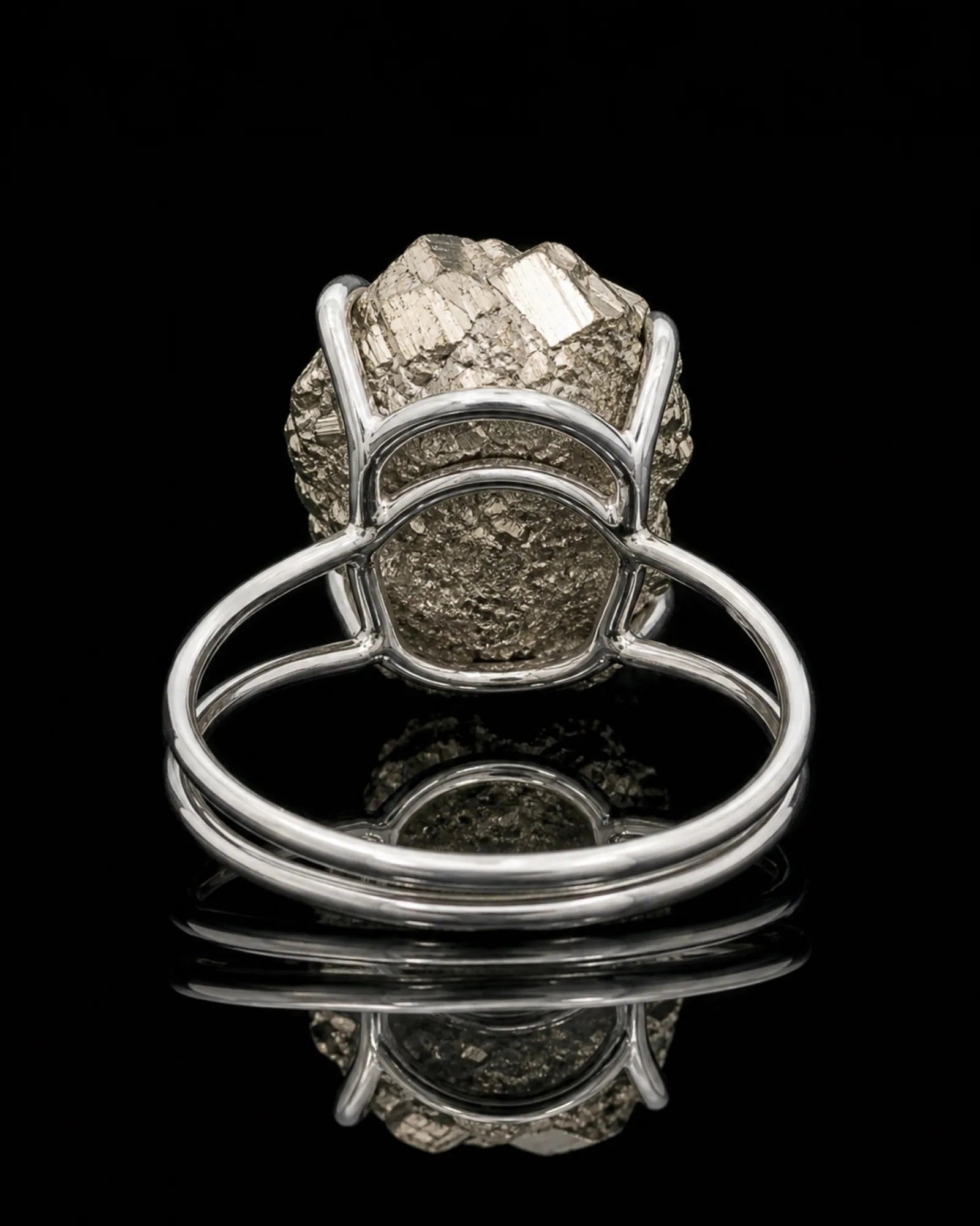 Metal Marker Ring — JR01-018 — setting and construction detail