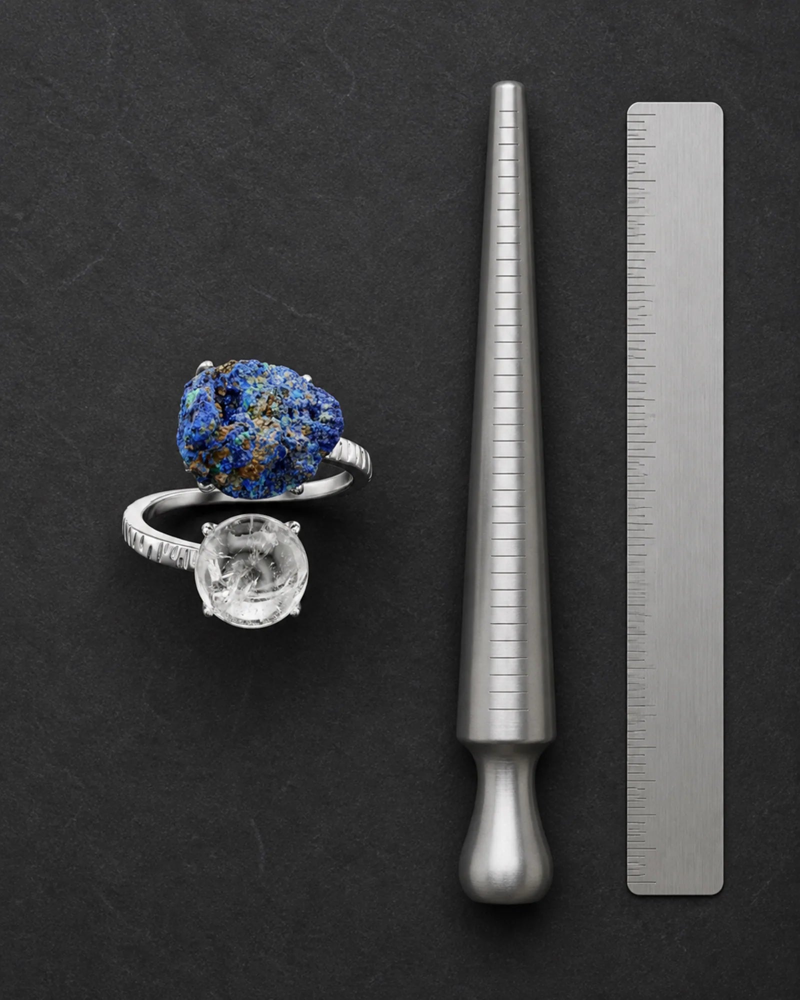 Blue Pocket Ring — JR01-019 — full structure and scale record