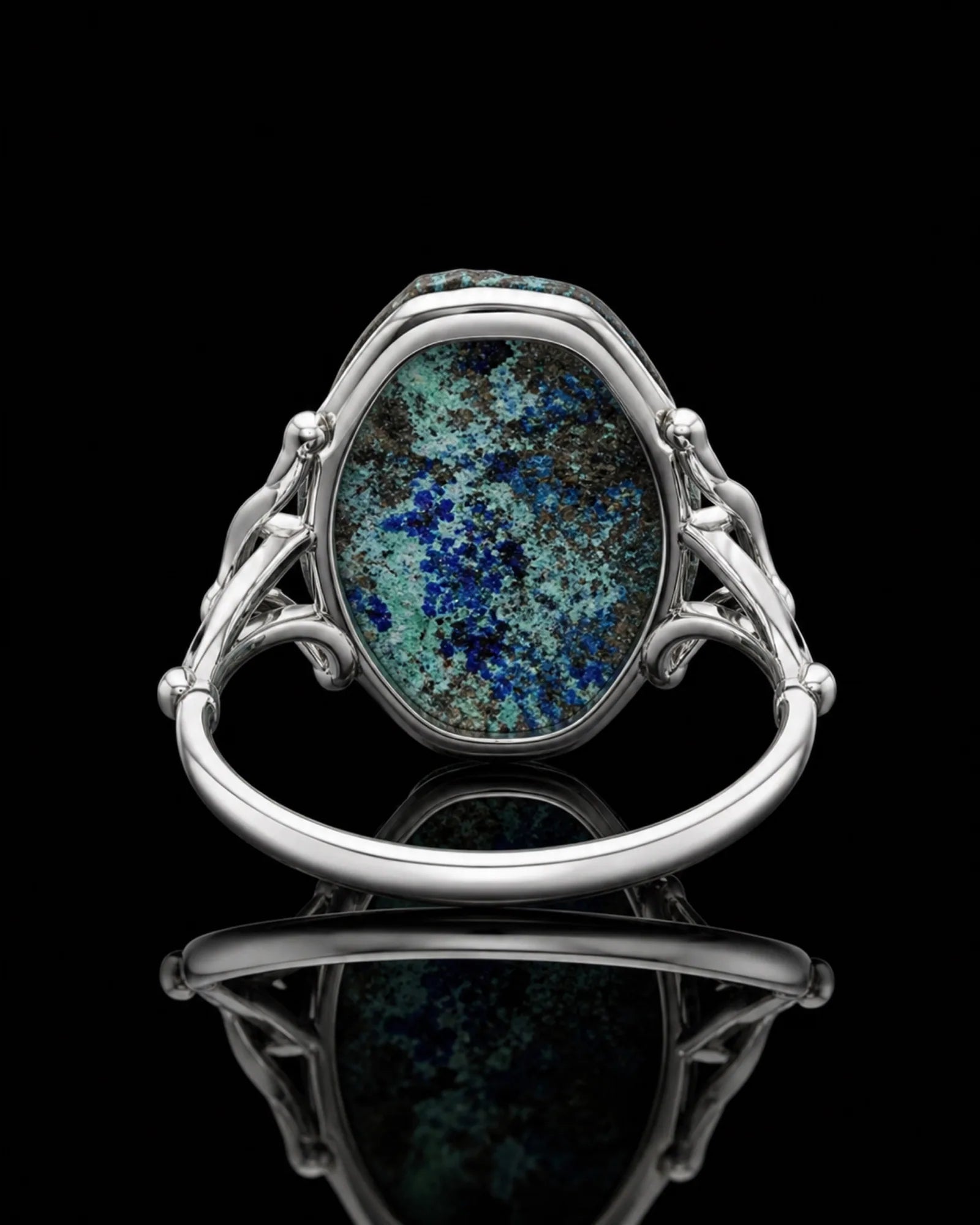 Open Water Ring — JR01-020 — side and back construction view