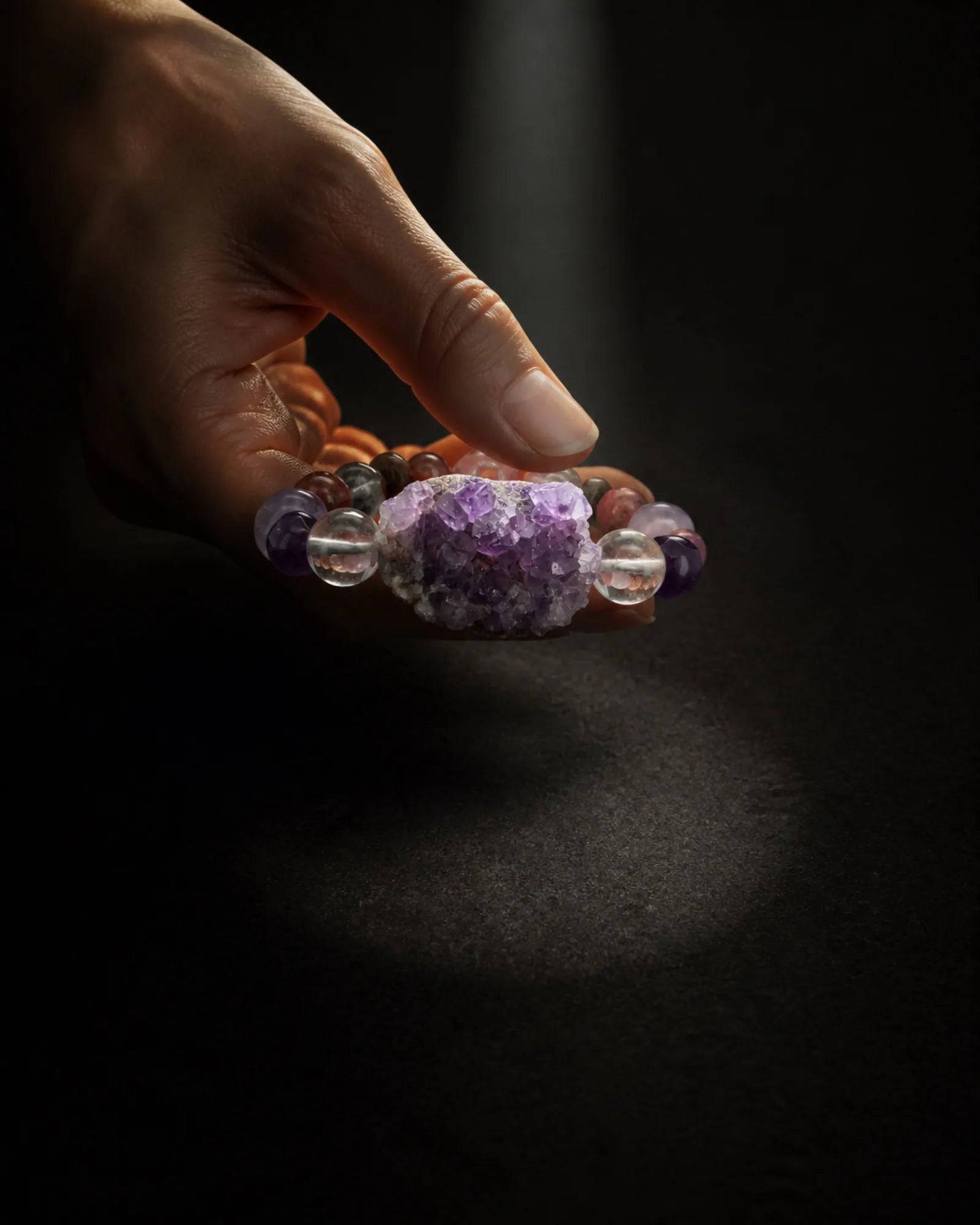 Quiet Violet Bracelet — SL01-001 — claim moment