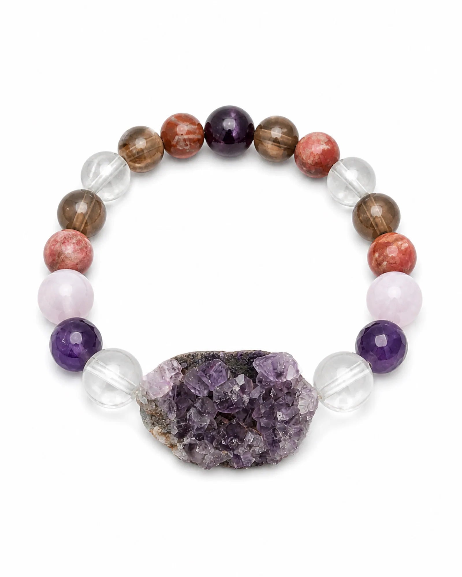 Quiet Violet Bracelet — natural mineral bracelet