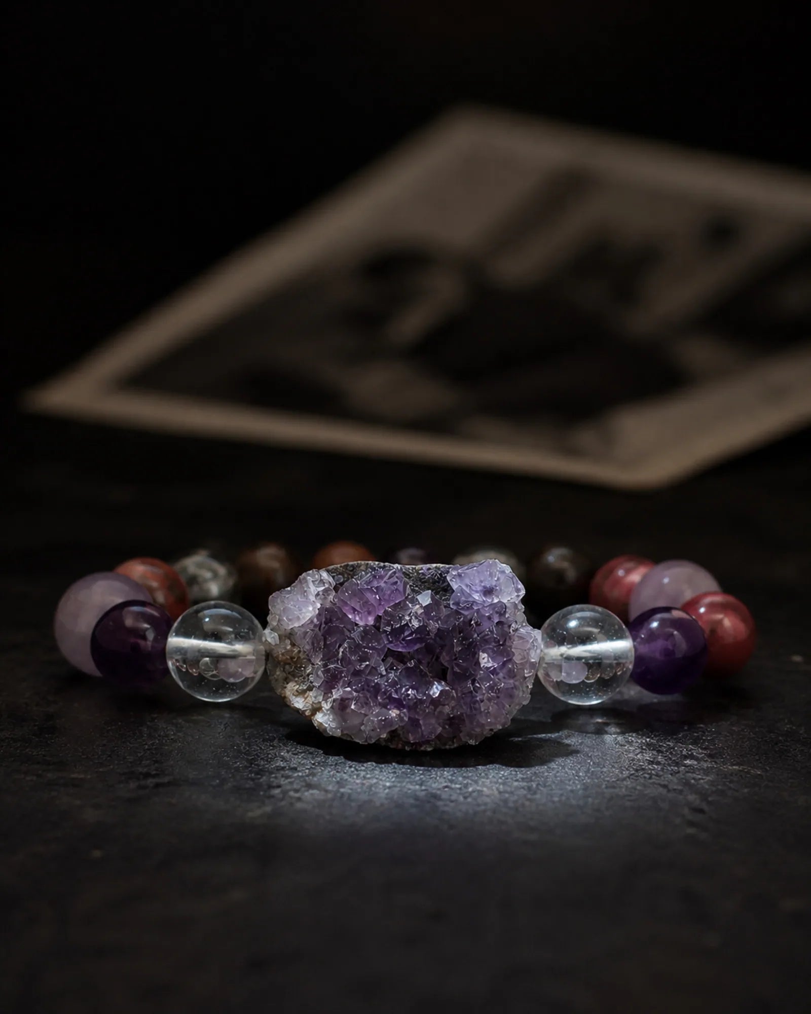 Quiet Violet Bracelet — Orelumia product image