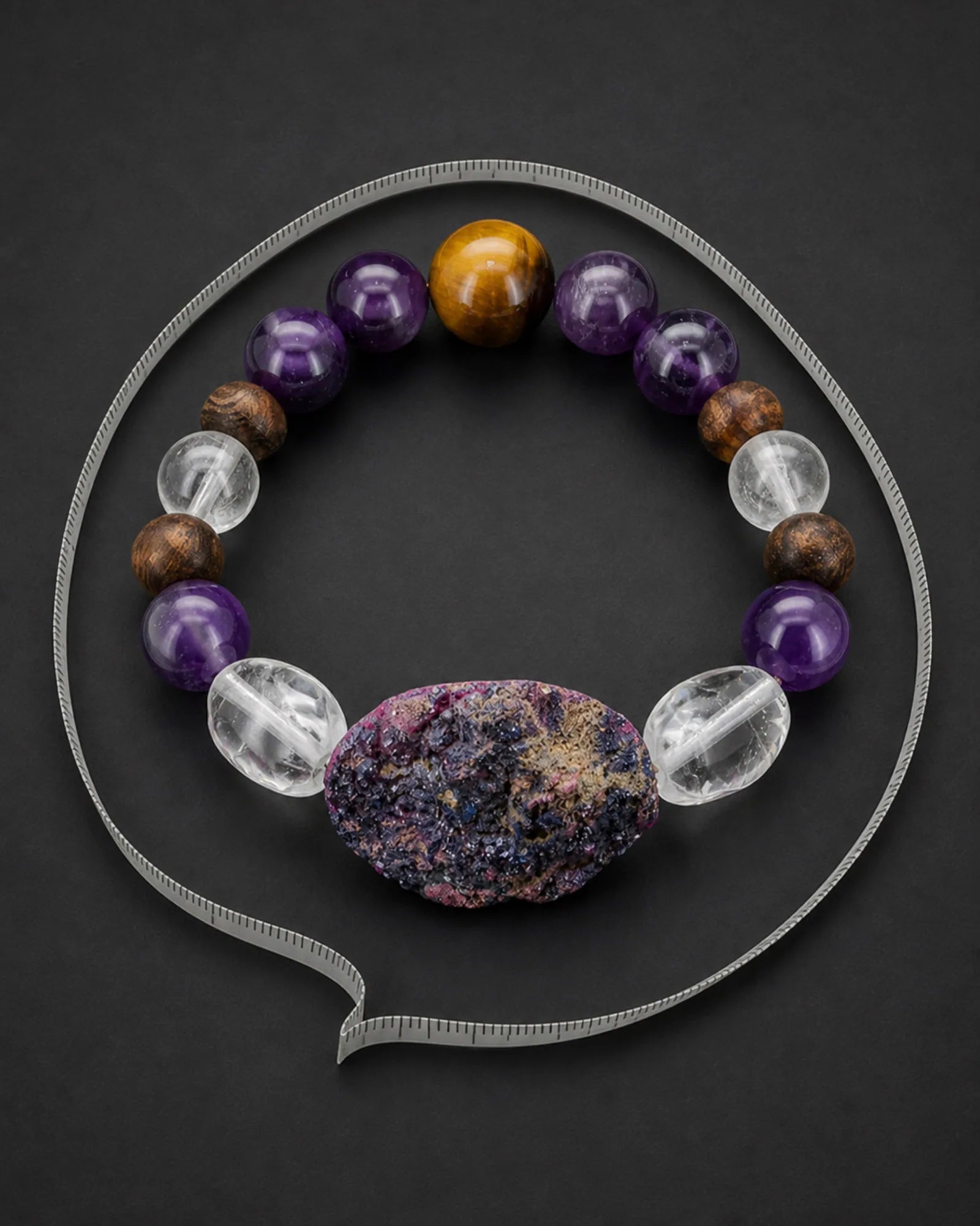 Starlit Ground Bracelet — SL01-003 — full structure and scale record