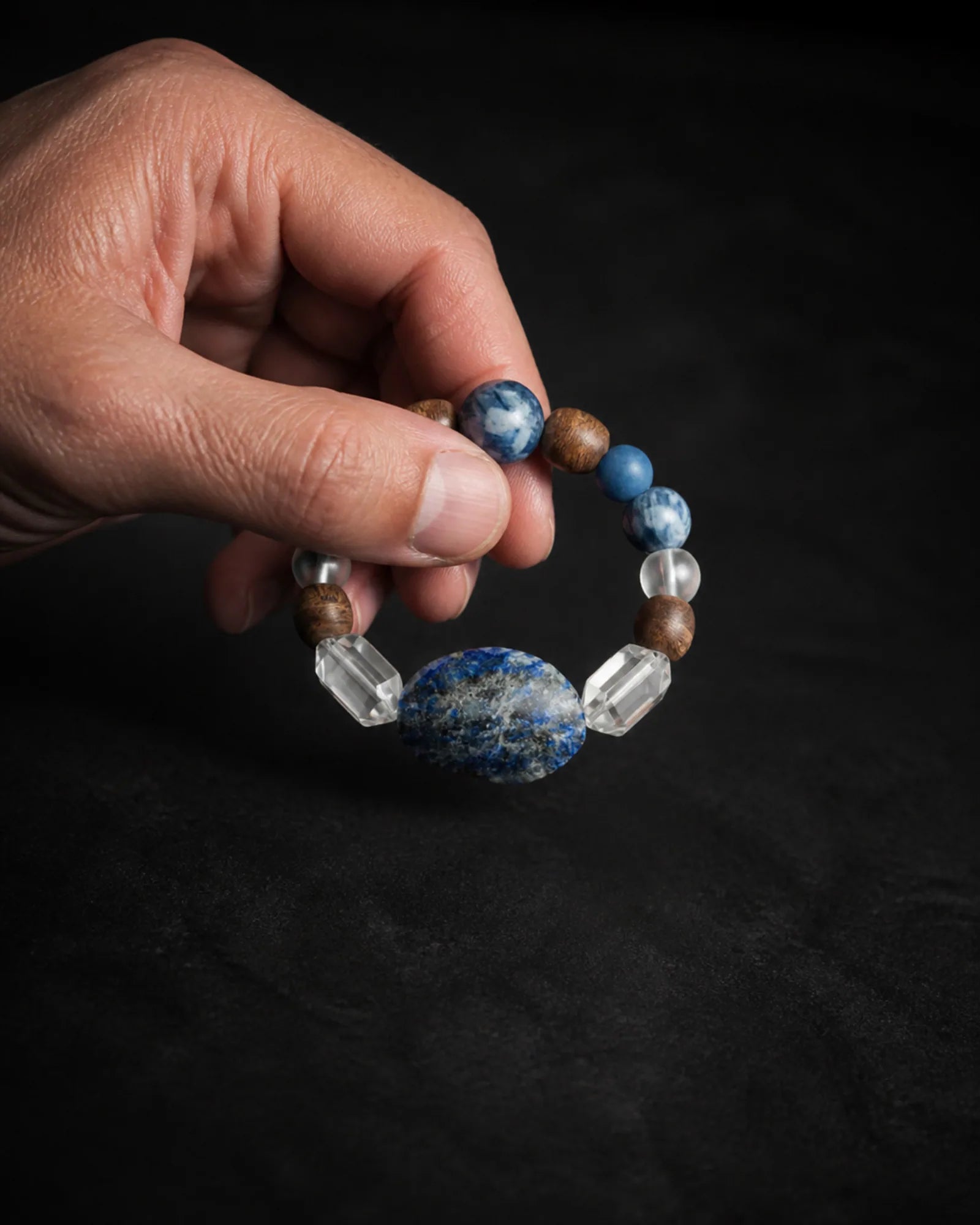 Blue Compass Bracelet — SL01-005 — claim moment