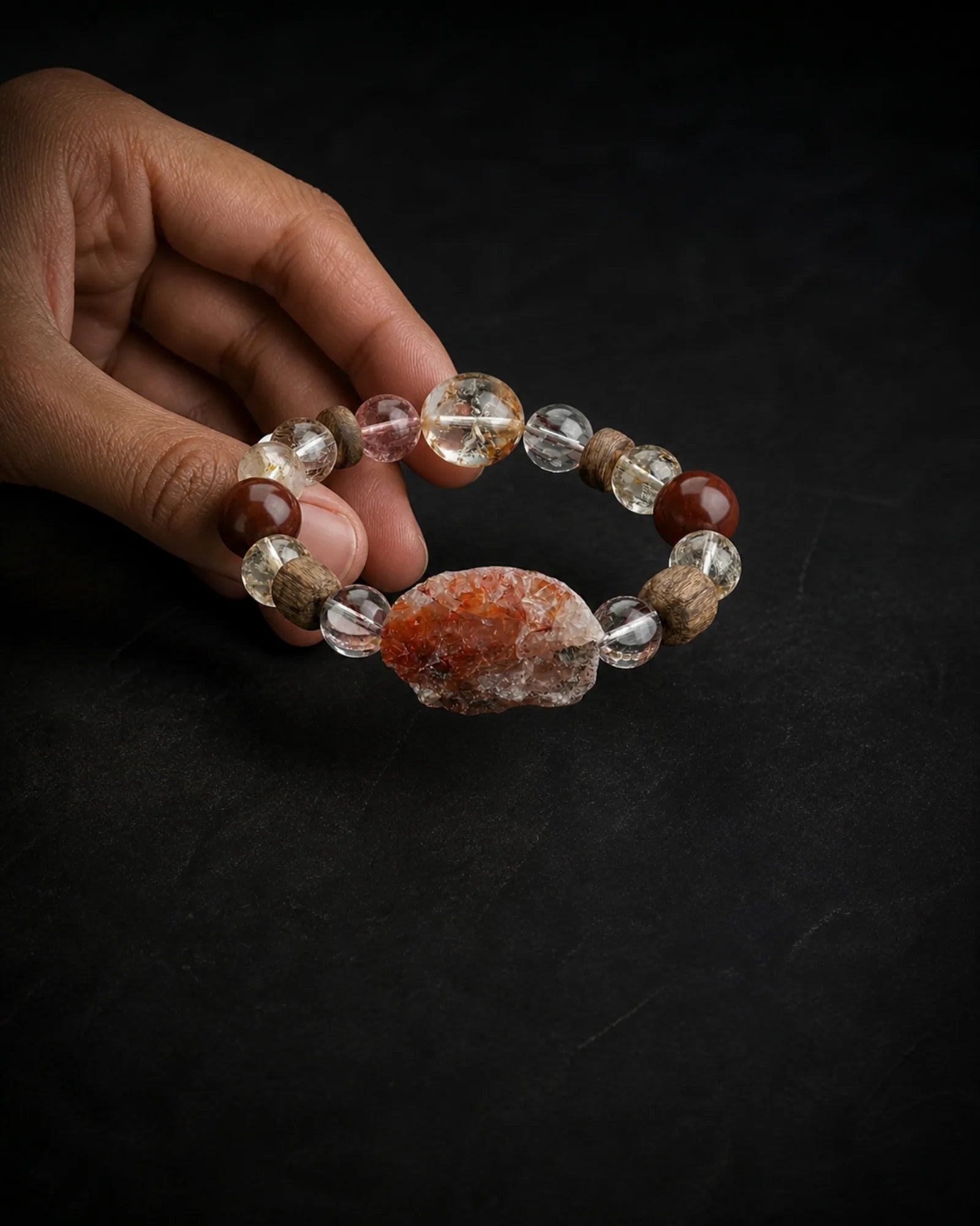 Ember Field Bracelet — SL01-006 — claim moment