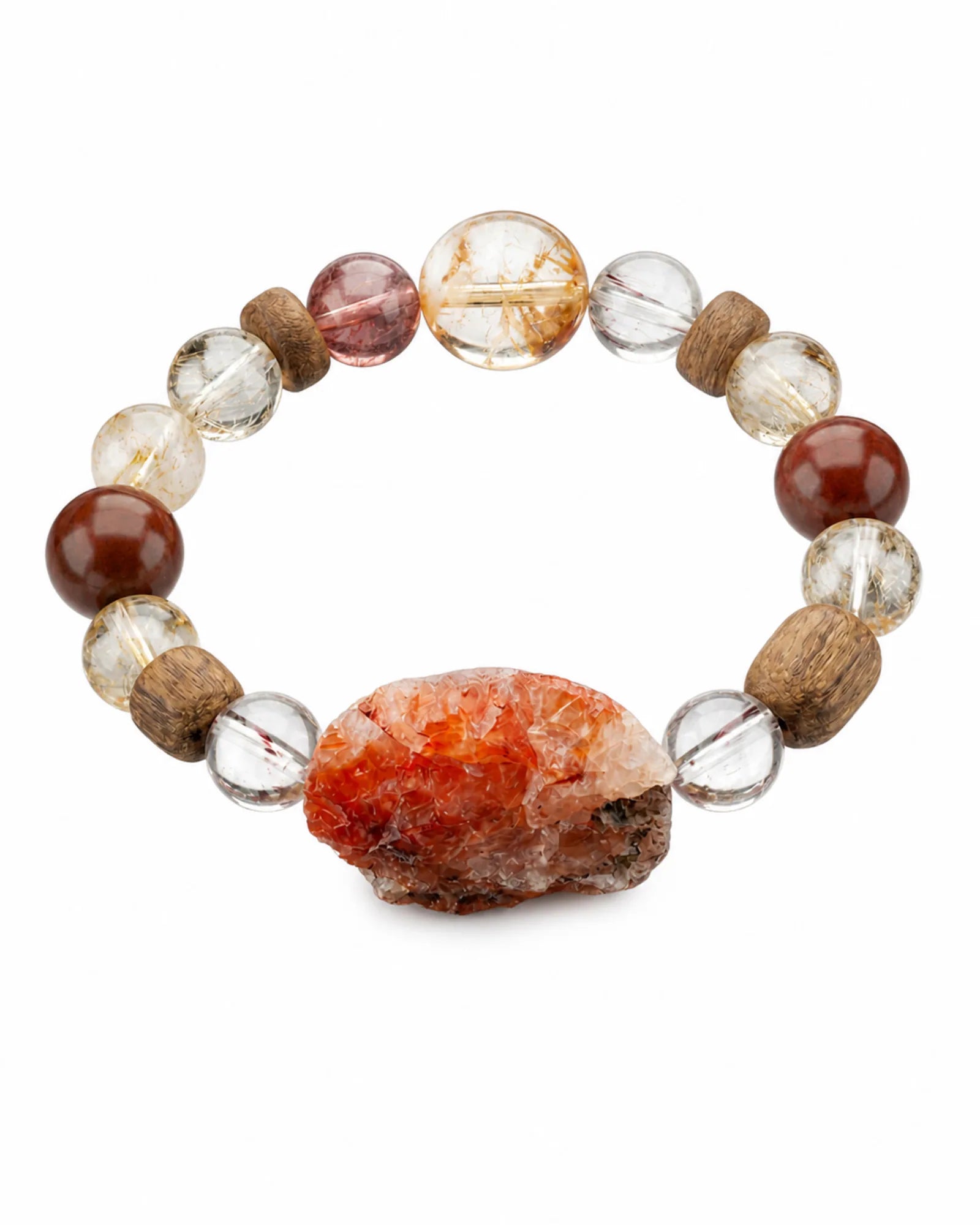 Ember Field Bracelet — natural mineral bracelet