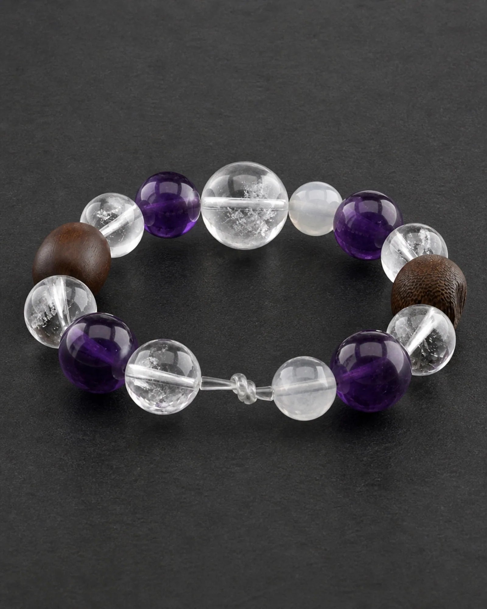 Night Window Bracelet — SL01-009 — side and back construction view