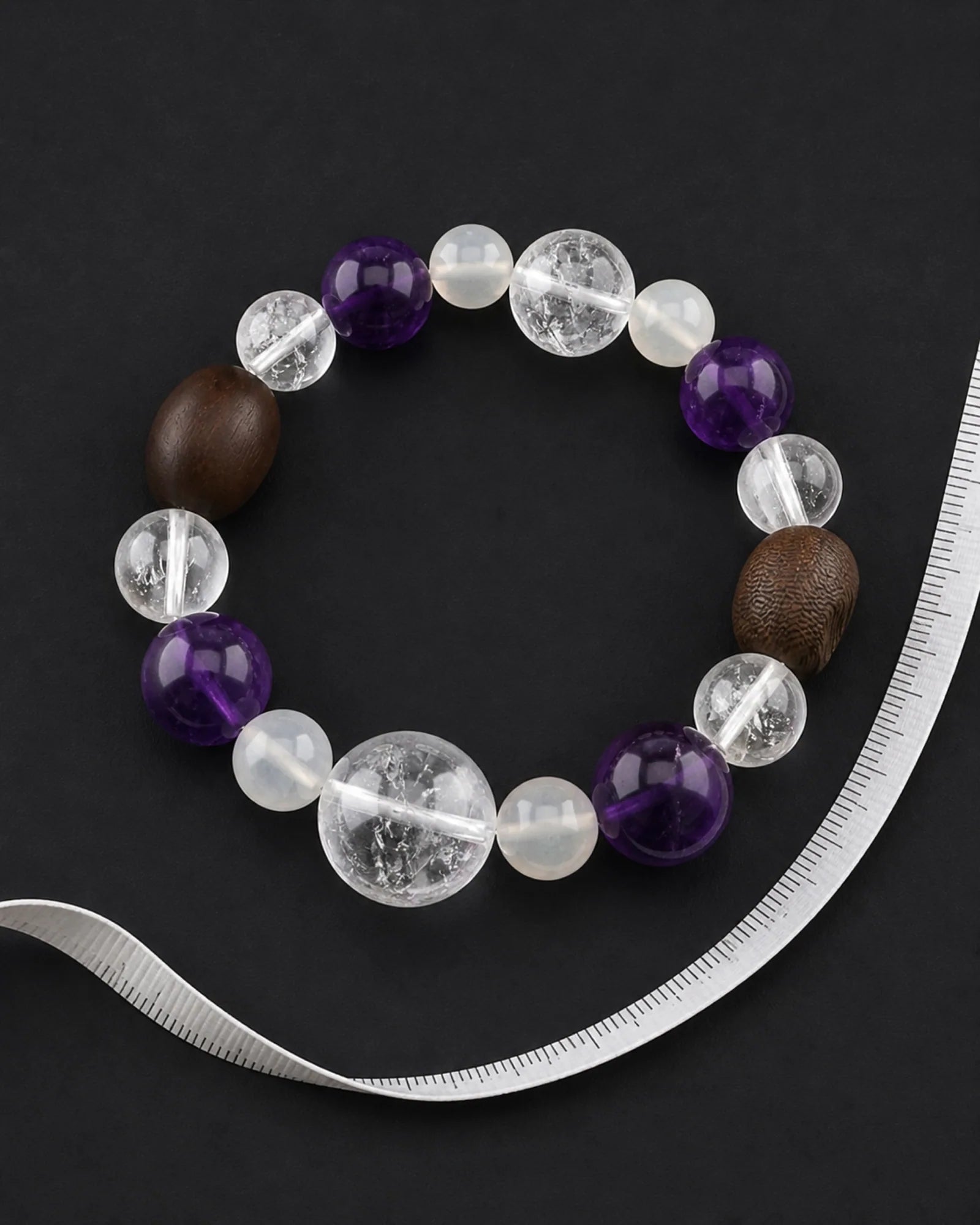Night Window Bracelet — SL01-009 — full structure and scale record