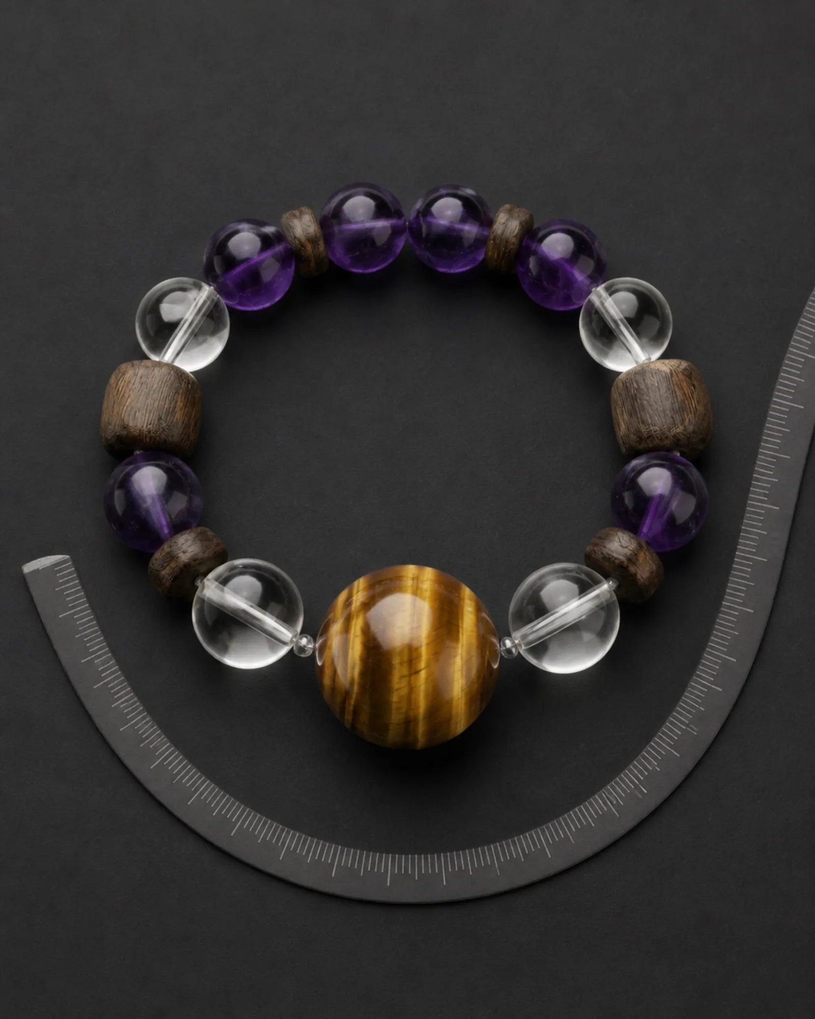 Golden Hush Bracelet — SL01-012 — full structure and scale record