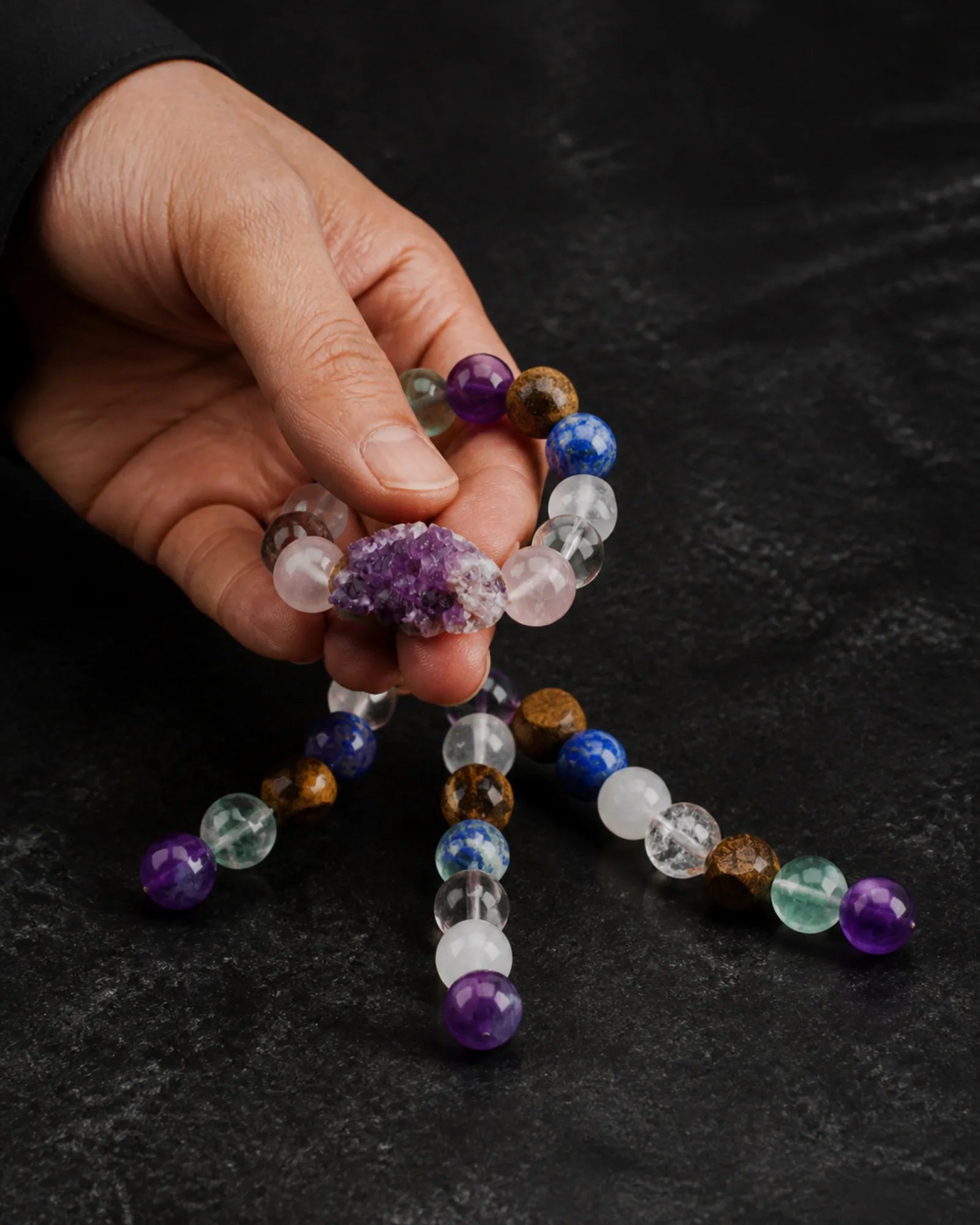 Violet Compass Bracelet — SL01-018 — claim moment