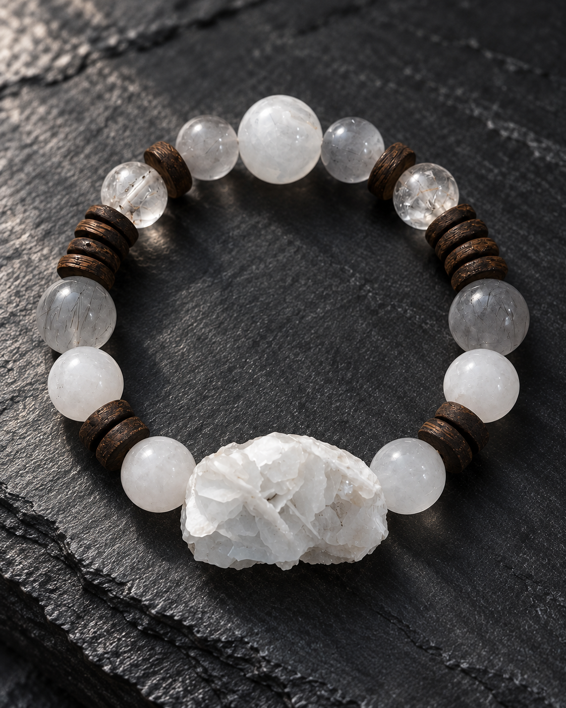 Frost Cluster Bracelet — Orelumia product image